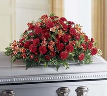 tabut üstü çelenk cenazeye cenaze çiçeği izmir çiçek yolla