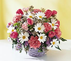 izmir çiçekçi adresleri Sepette Karışık mevsim sepeti çiçeği izmir çiçek gönder