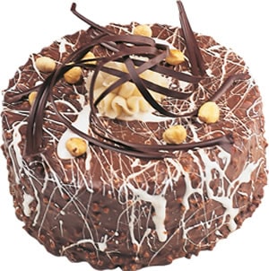 taze leziz çikolatalı 4 ile 6 kişilik yaşpasta çikolatalı pasta siparişi çiçekçi dükkanından  