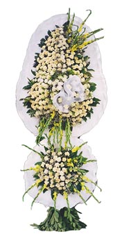 çift katlı düğün nikah açılış çiçekleri izmir çiçek siparişi 