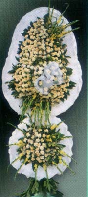 izmir cicekciler Çift katlı düğün nikah açılış çiçekleri