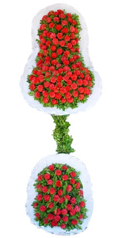 Çift katlı düğün nikah açılış çiçekleri izmirde çiçek satışı 